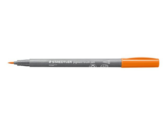 Fiberpenn Staedtler Brush Orange