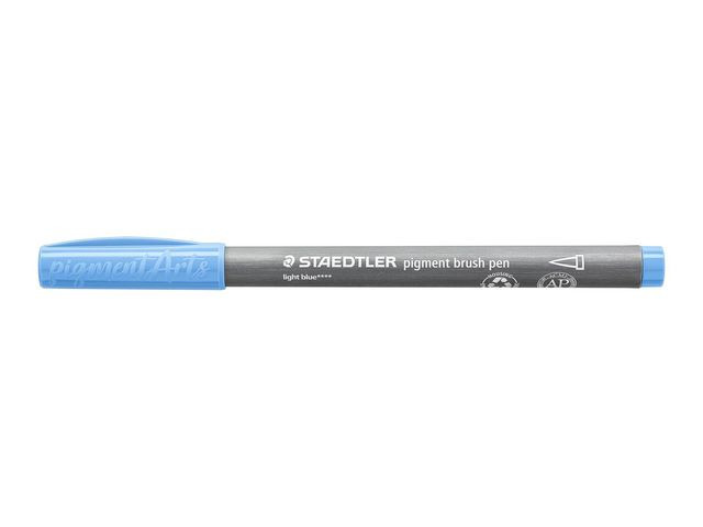 BildeFiberpenn Staedtler Brush Lys Blå