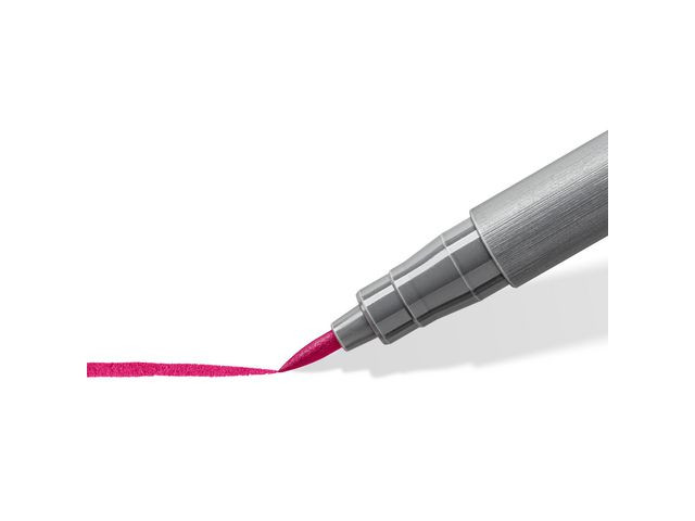 Fiberpenn Staedtler Brush Blå