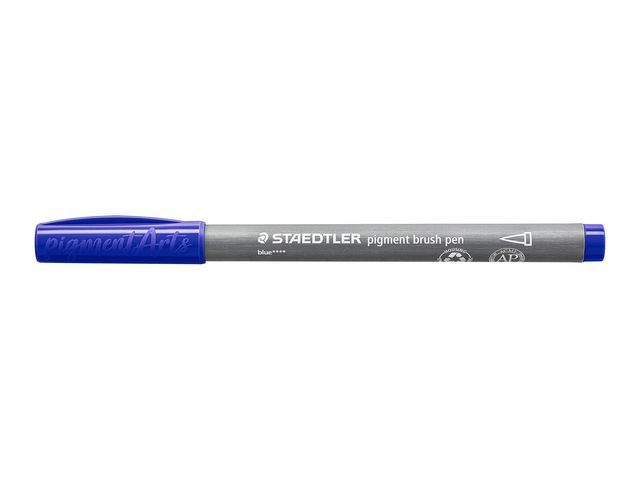 BildeFiberpenn Staedtler Brush Blå