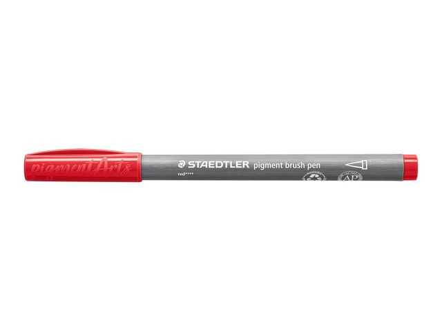 BildeFiberpenn Staedtler Brush Rød