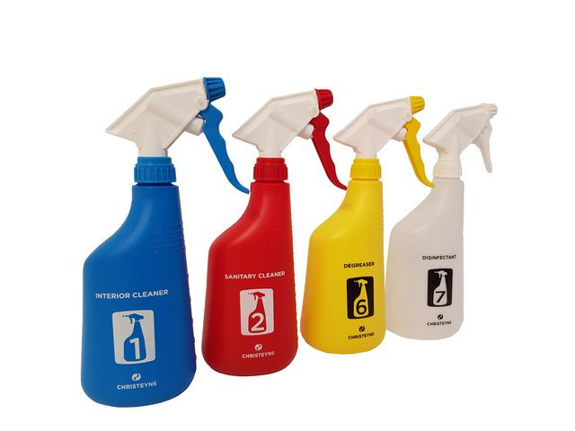 Sprayflaske Christeyns U/Hode Rød 750Ml