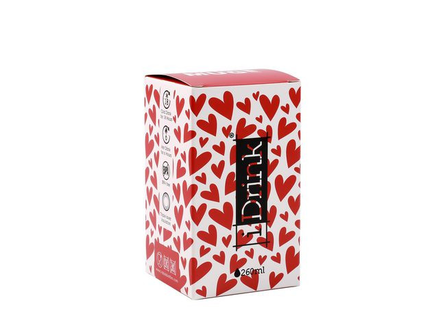 Termokopp Idrink 260Ml Hjerter