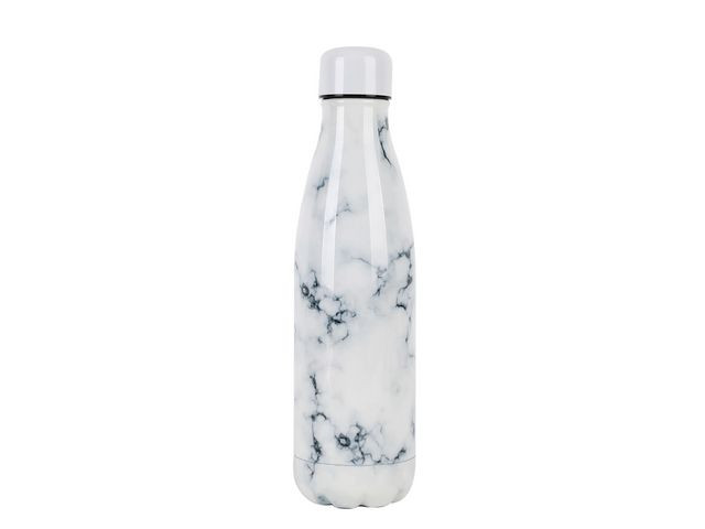 BildeTermoflaske Idrink 500Ml Marmor Hvit