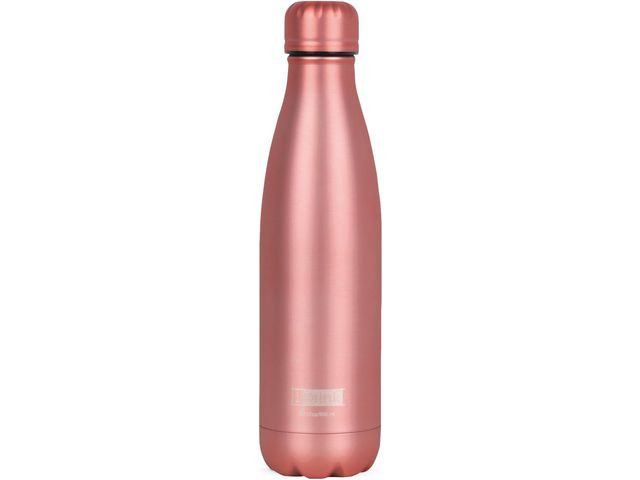 Termoflaske Idrink 500Ml Metallisk Rosa