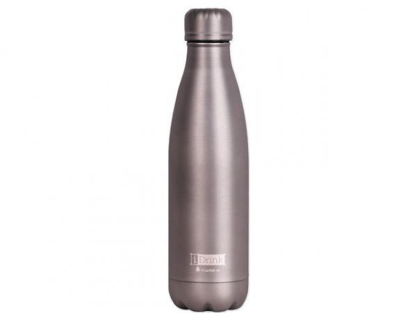 Termoflaske Idrink 500Ml Metallisk Grå