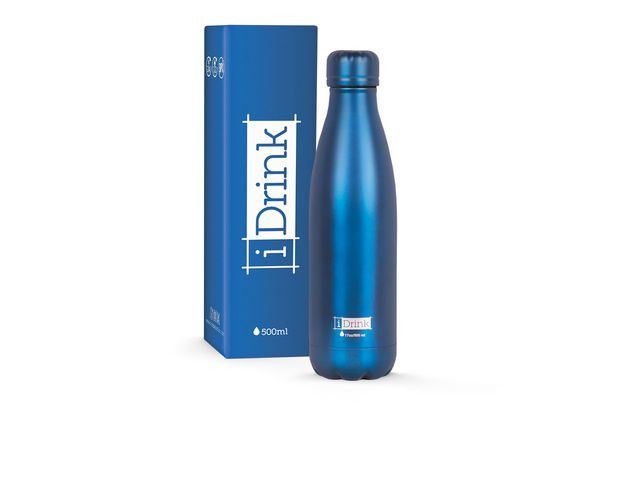 BildeTermoflaske Idrink 500Ml Metallisk Blå