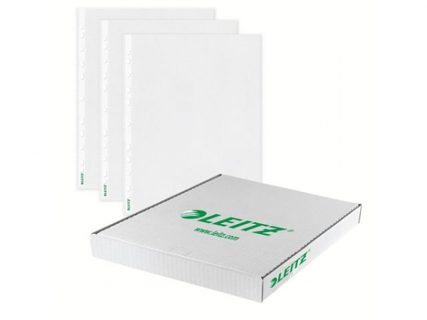Plastlomme Leitz A4 Topp/Vens 130My (100 stk)