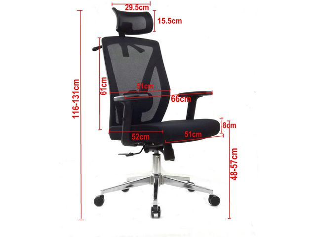 Kontorstol Kenson Tera Sort