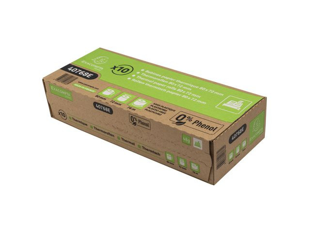 Termorull Fenolfri 80Xø72X12 48G 76M (10 stk)