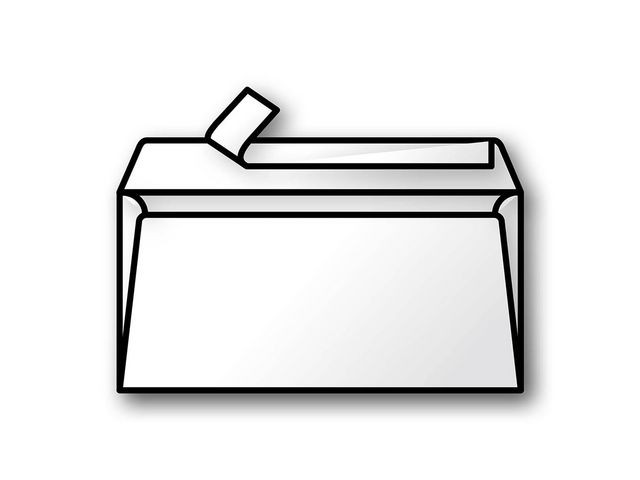 Konvolutt Pollen 110X220Mm Kraft (20 stk)