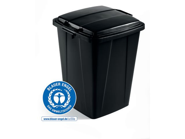 Avfallsbeholder Durabin 90L Sort