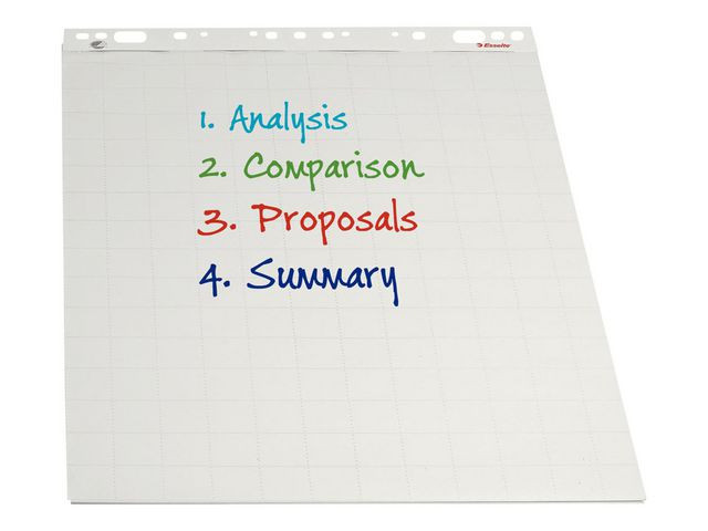 Flippoverblokk Esselte 55X71Cm (5 stk)