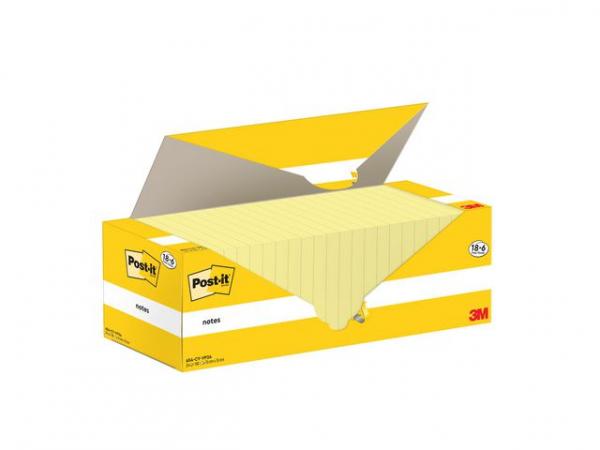 Notatblokk Post-It Sn 76X76 Cy (24 stk)