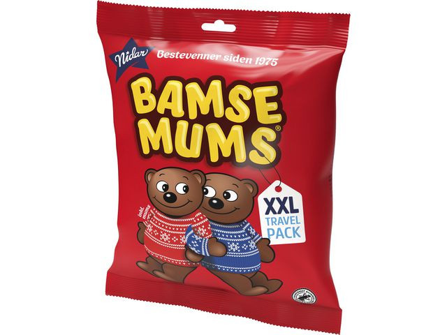 BildeSjokolade Bamsemums Xxl 400G (8 stk)