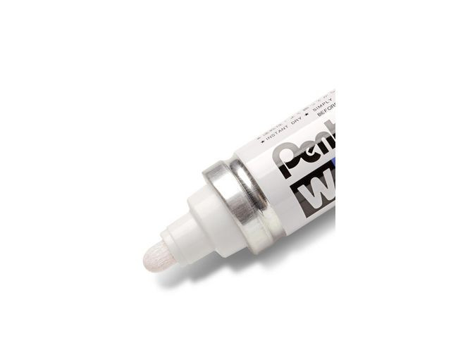 Paintmarker Pentel X100W B Hvit (6 stk)