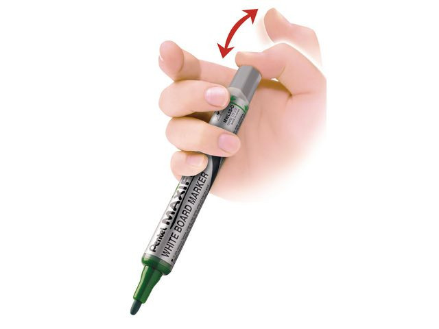 Whiteboardpenn Pentel Maxiflo F Rund Blå (12 stk)