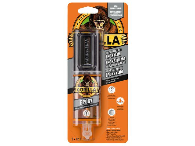 BildeLim Gorilla Epoxy Klar 25Ml
