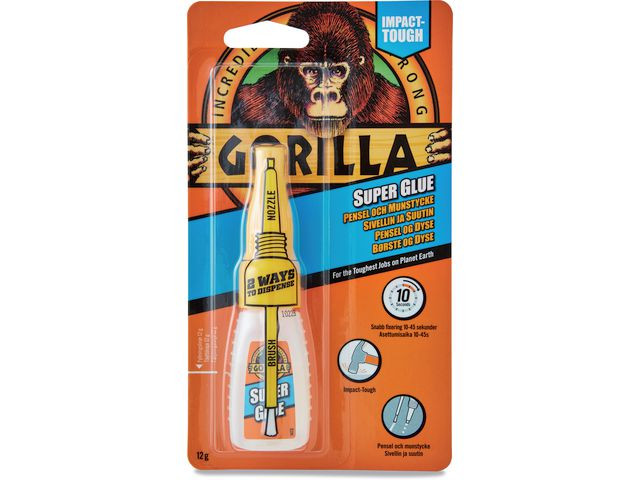 BildeLim Gorilla Superlim Børste/Dyse 12G