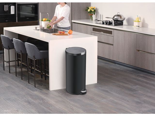 Pedalbøtte Eko Art Step 30L Matt Sort