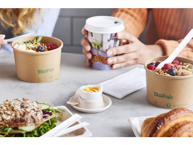 Suppebeger Duni 550Ml Papp Brun (35 stk/pk, 15 pakker)