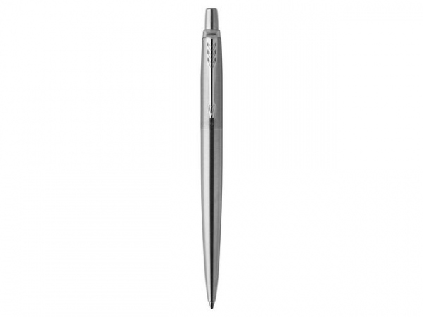 Kulepenn Parker Jotter R.steel Chr Blå