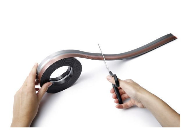 Magnettape Durable 5M Sølv