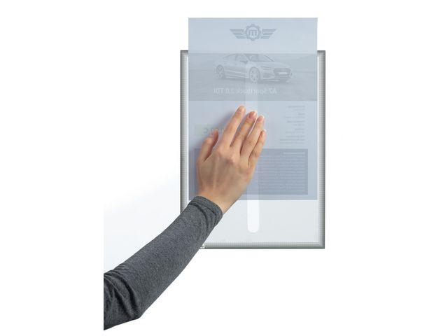 Ramme Durable A4 Selvklb M/Skyv (5 stk)