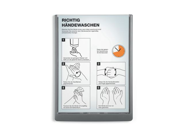 Skiltholder Durable A4 Klikk