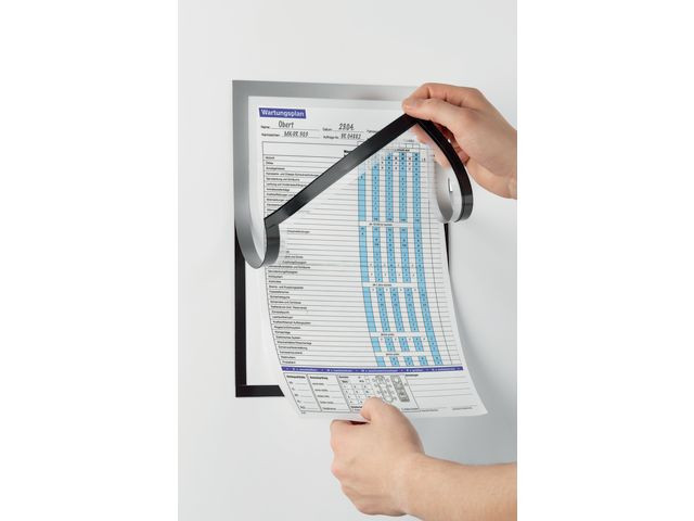 Magnetramme Duraframe Note A4 Sølv