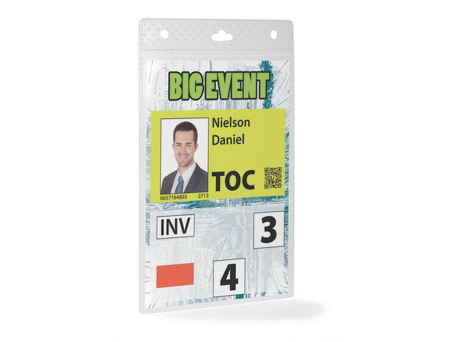 Navneskilt Durable A6 (20 stk)
