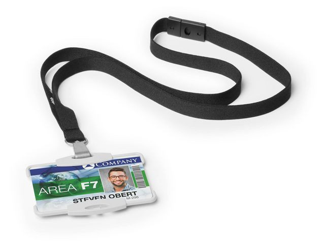 Kortholder Durable 1 Kort Grå (10 stk)