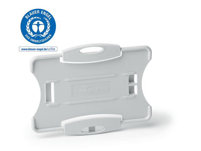 Kortholder Durable 1 Kort Grå (10 stk)