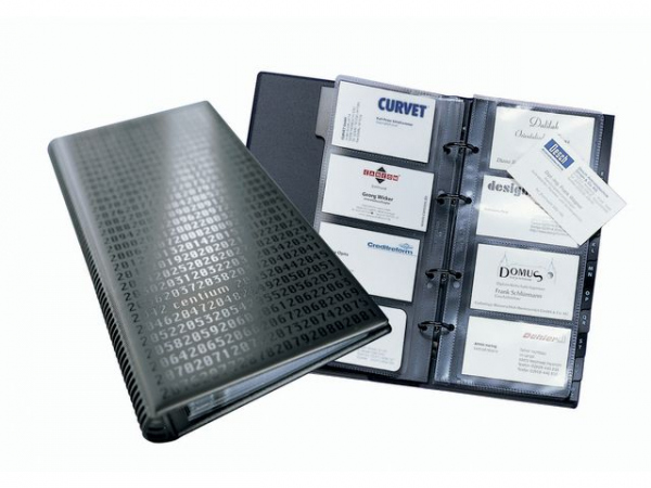 Visittkortmappe Durable 200Kort