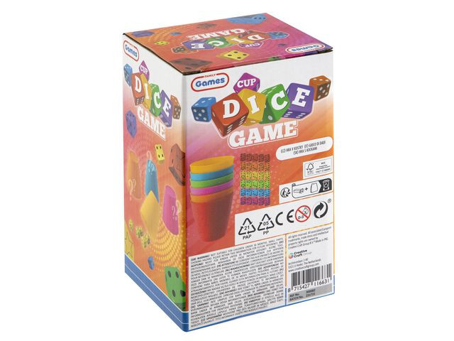 Spill Grafix Terningspill M/Kopper