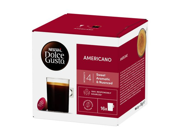 Kaffekapsel Dolce Gusto Americano (16 stk)