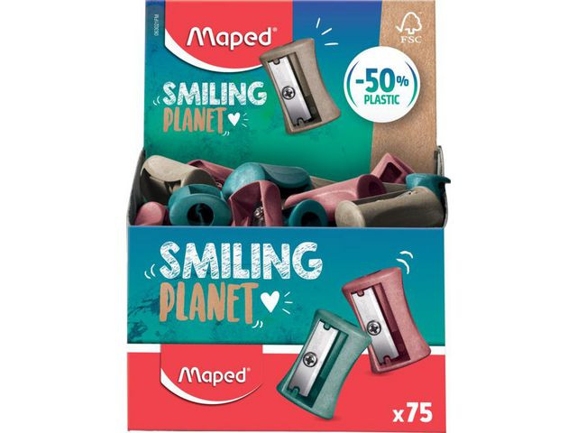 Blyantspisser 1 Trefiber Ass (75 stk)