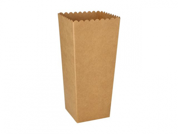 Popcorneske Pure Papp 7X7X19,7Cm (100 stk)