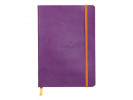 Notatbok Rhodia A5 90G Linjert Purple