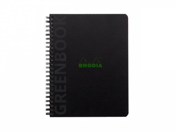 Notatbok Rhodia Greenbook A5+ 90G Linjer (5 stk)