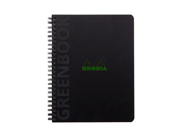 BildeNotatbok Rhodia Greenbook A5+ 90G Linjer (5 stk)