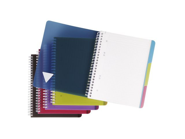Notatbok Clairefontaine Intense A5+ Linj (5 stk)