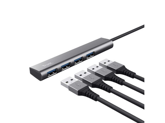 Hub Trust Halyx 4-Port Usb-C