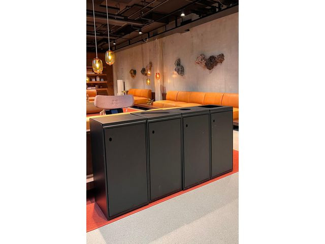 Avfallsbeholder Nordex Kvadratisk 125L