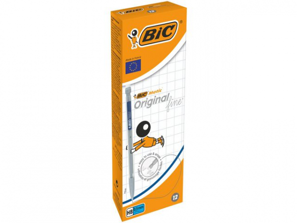 Trykkblyant Bic Matic 0,5 Assortert (12 stk/pk, 80 pakker)