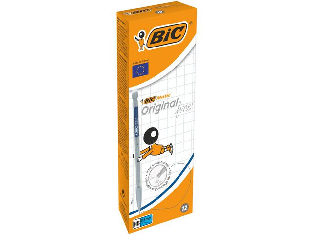 BildeTrykkblyant Bic Matic 0,5 Assortert (12 stk/pk, 80 pakker)