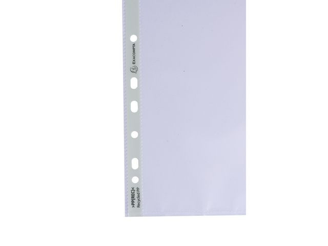 Plastlomme Exacompta A4 Recy 60My (100 stk)