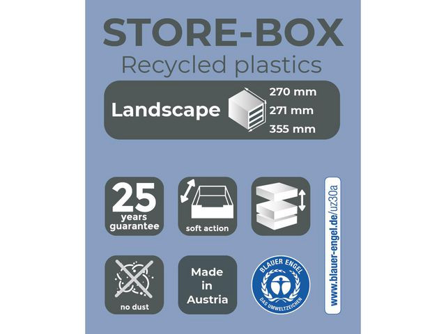 Skuffekabinett Exacompta 7Sk Ass Farger