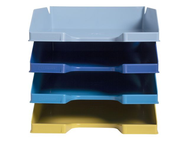 Brevkurv Exacompta Beeblue Ass (4 stk)