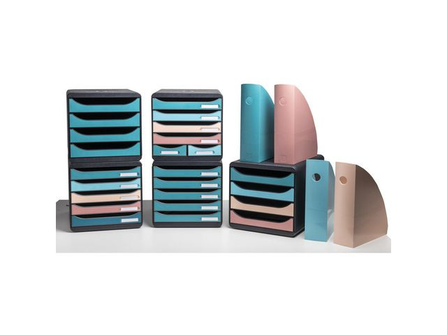 Skuffekabinett Exacompta Skandi 4Sk Ass